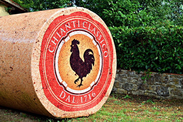 Chianti Classico Rooster Red Wine Tuscany Italy