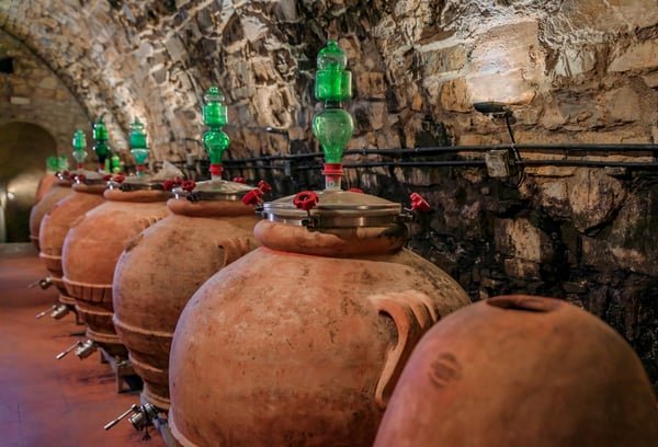 Chianti Classico Wine Amphora Tuscany Italy